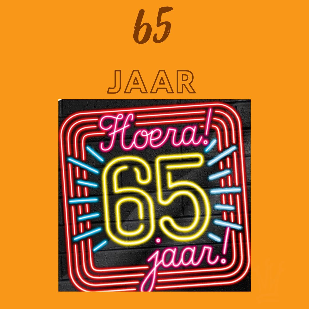 Verjaardagsfeestje 65-jarigen